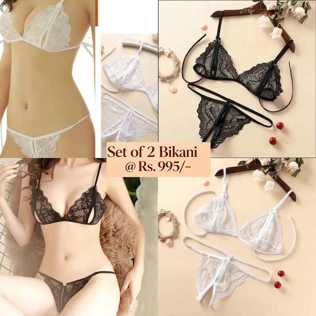 set of 2 cut Bikni sets