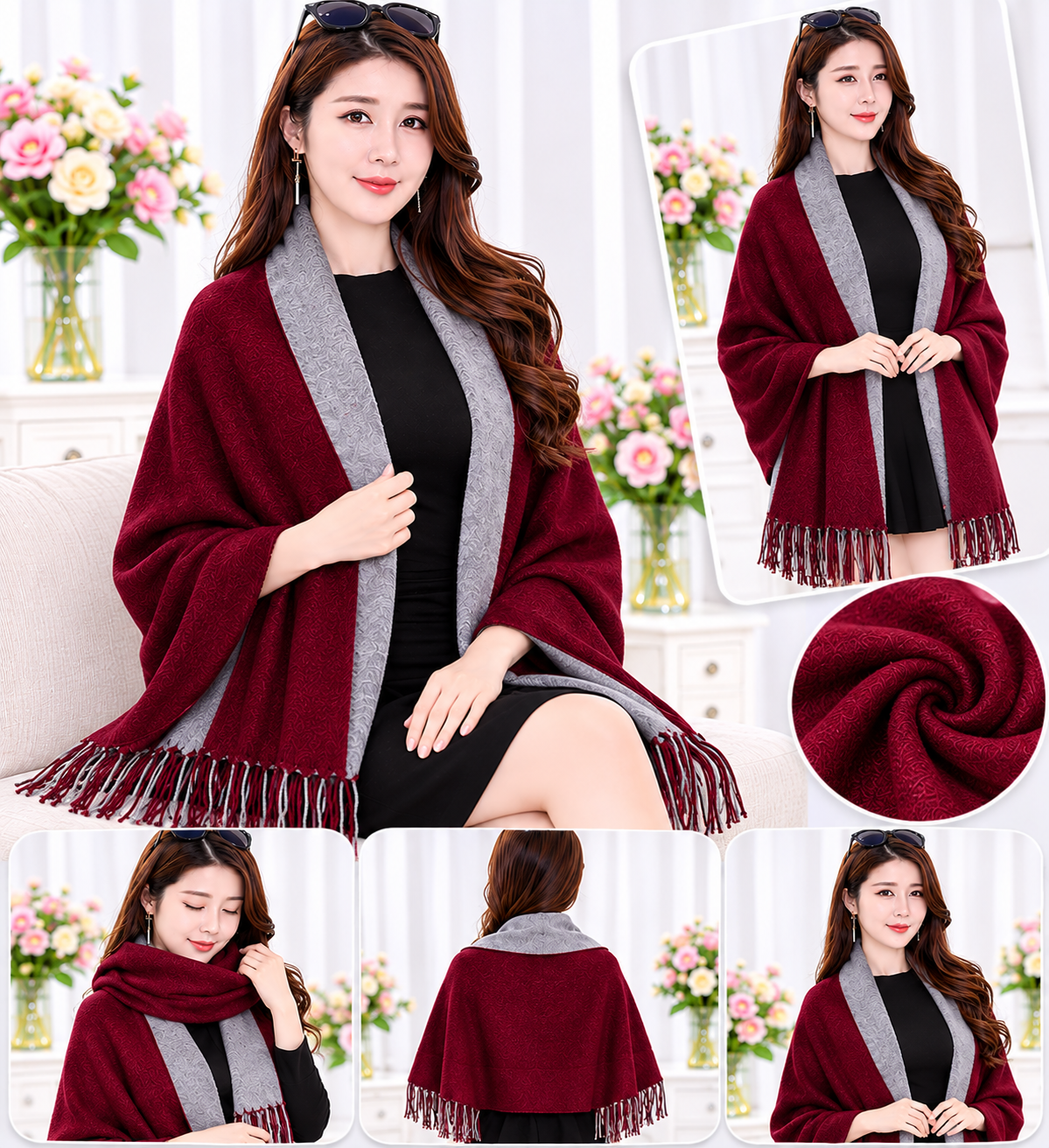 Ladies winter Shawl