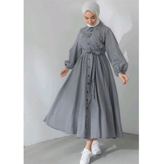 Ladies checkered Frock