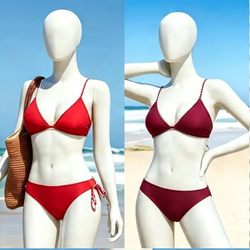 Front lace Bikni set  lingerie