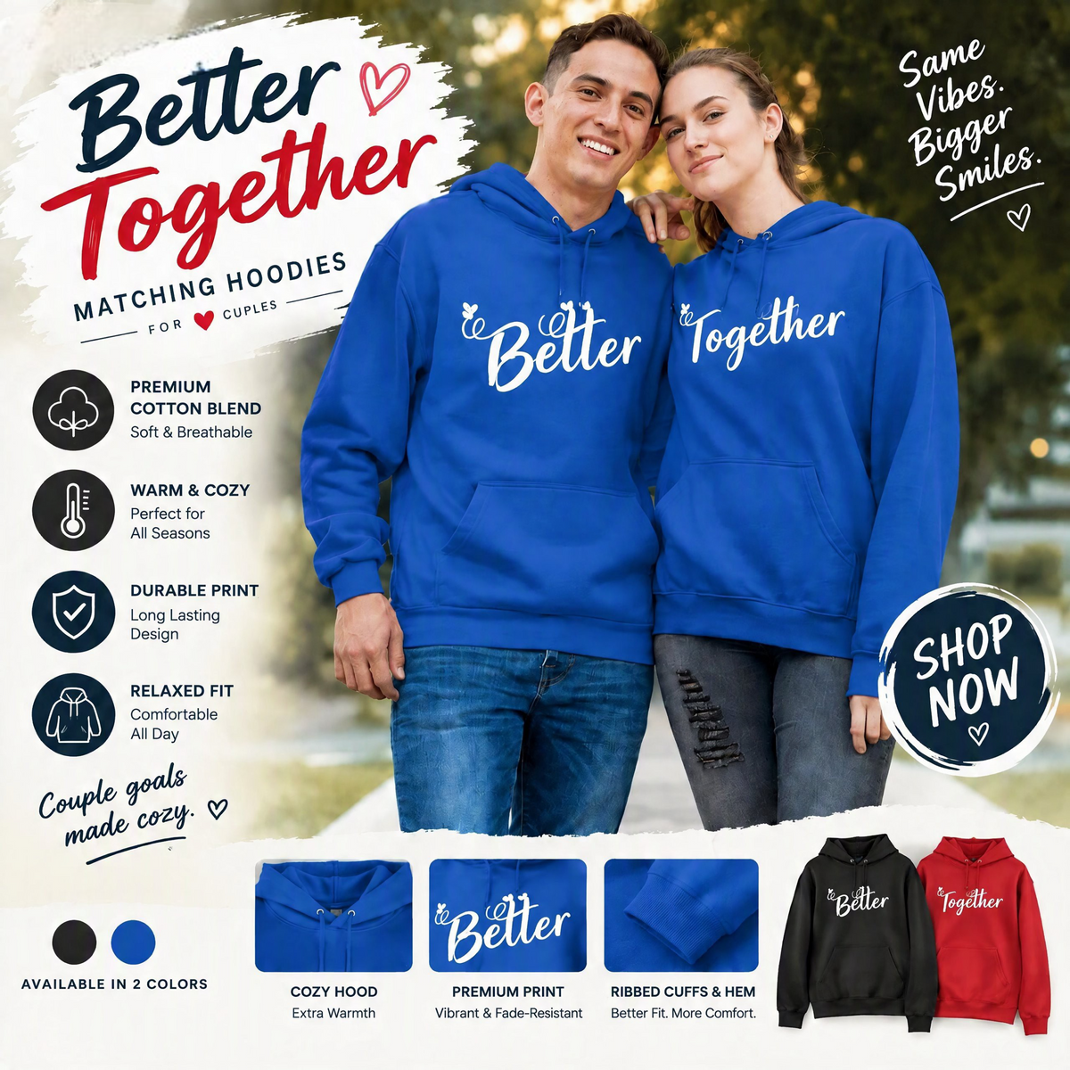 Better Togather couple Hoodies