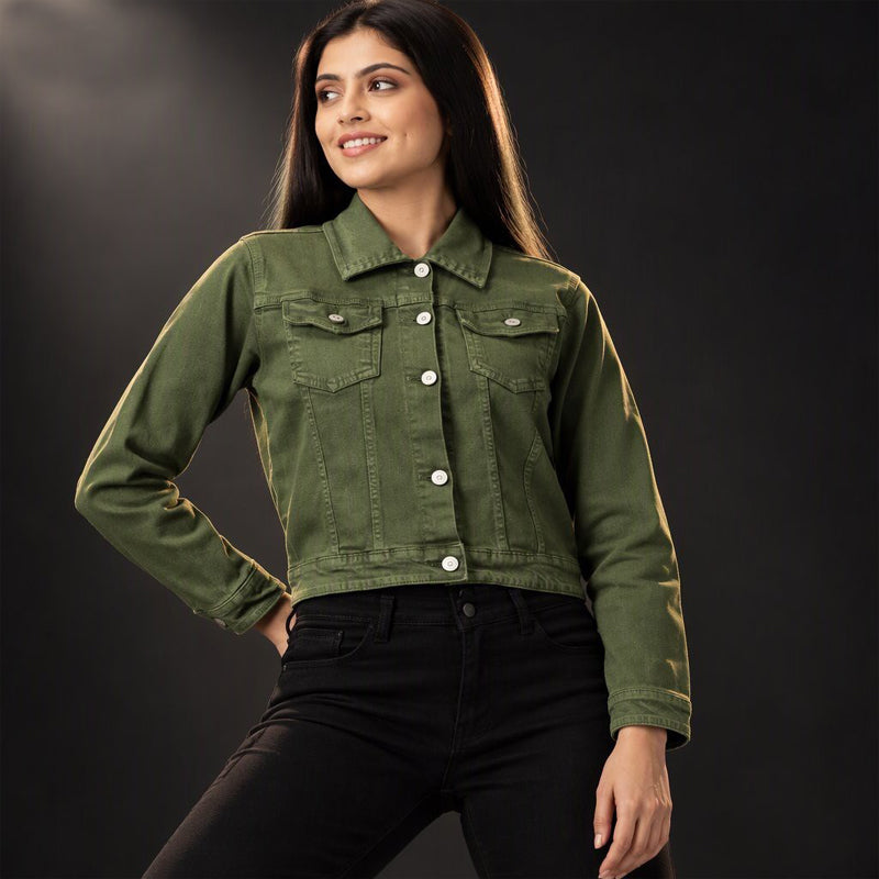 Green Denim Jackets