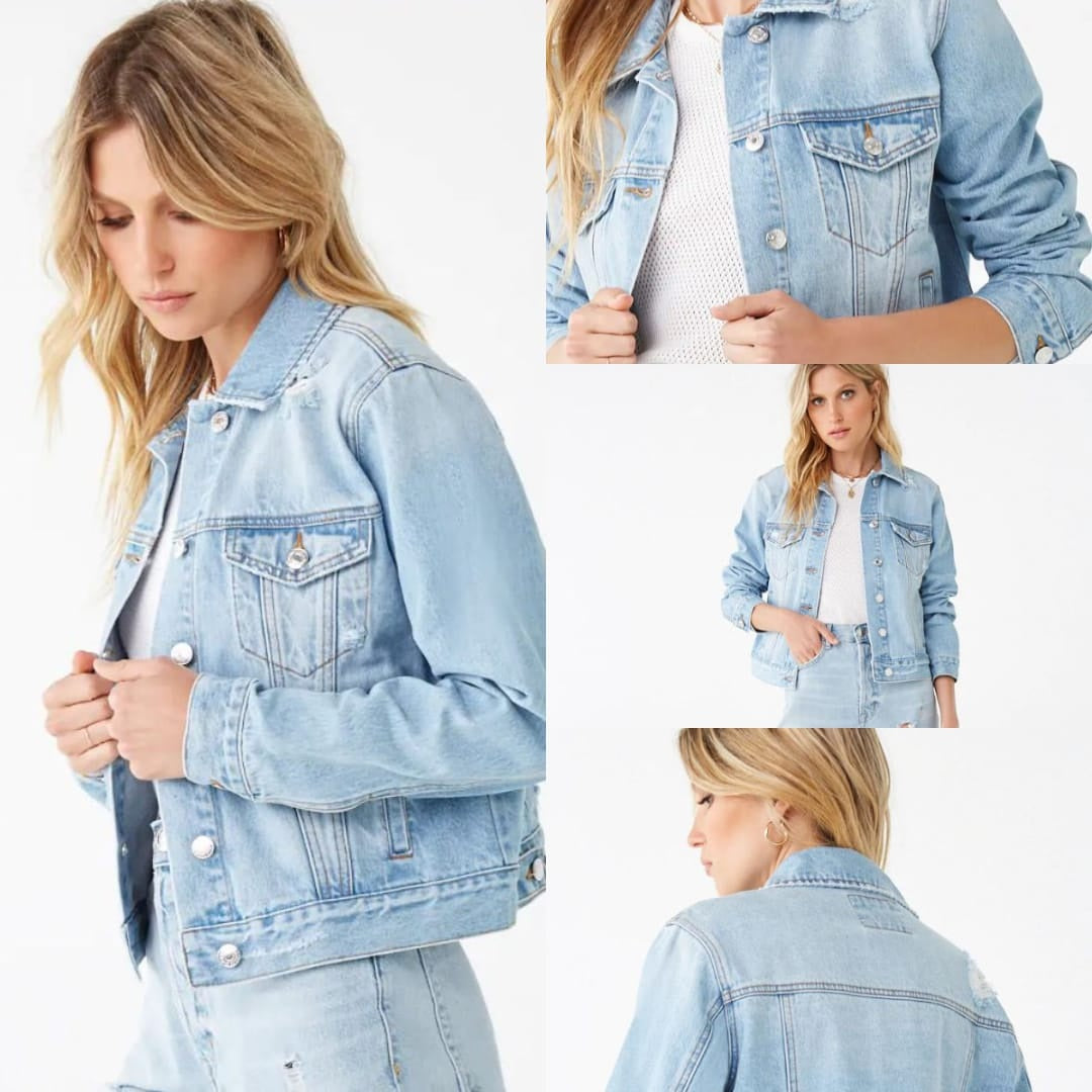 Ladies Light Denim jacket