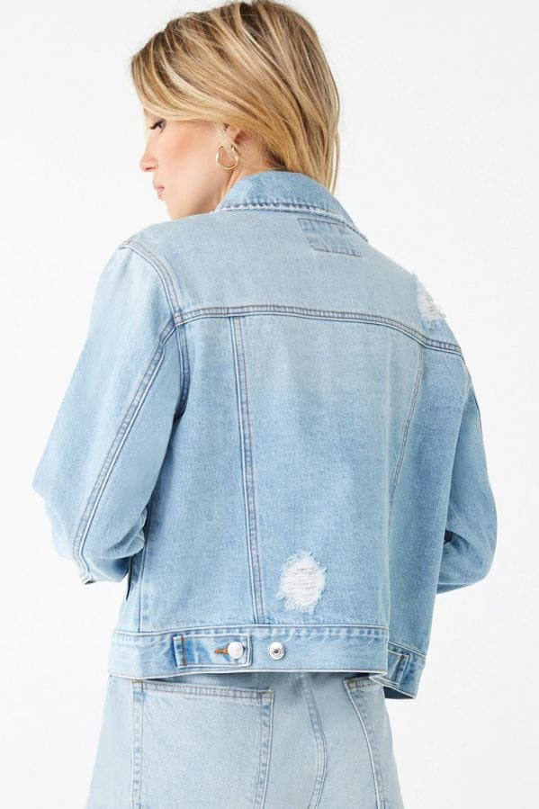 Ladies Light Denim jacket