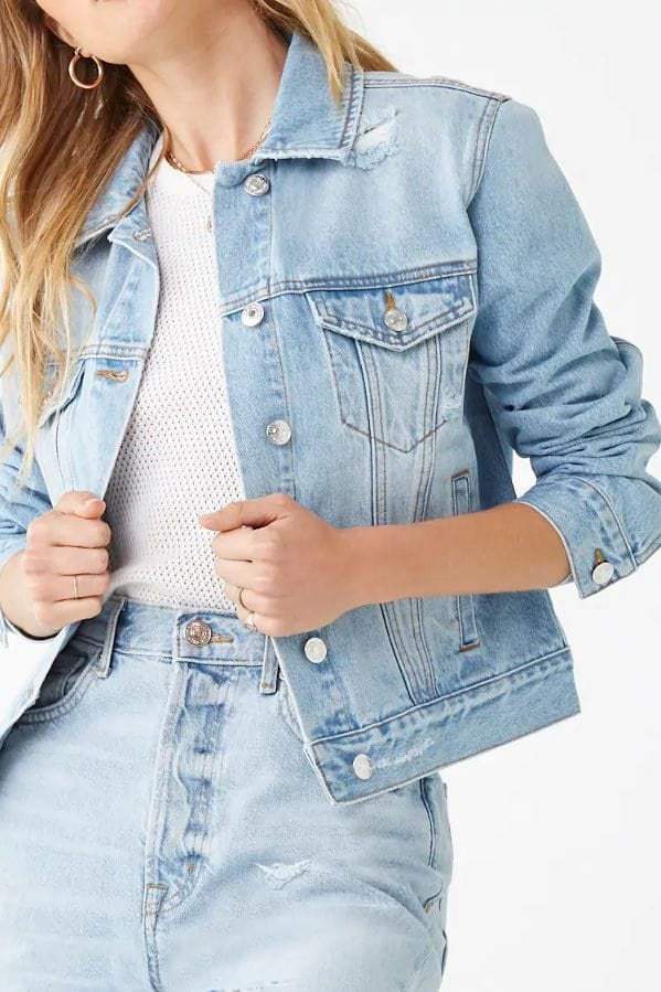 Ladies Light Denim jacket