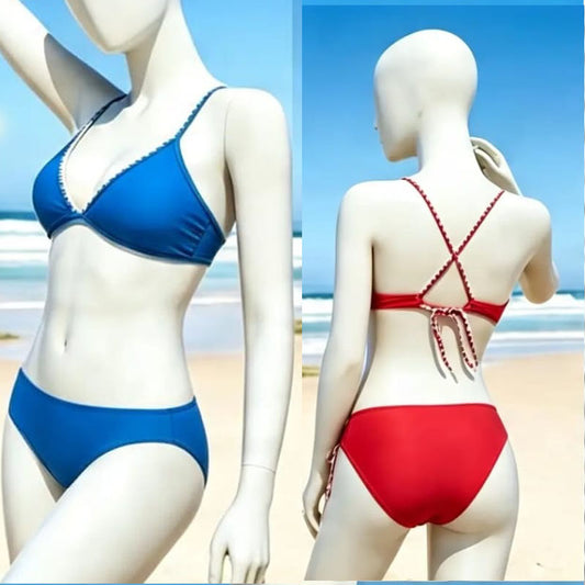 Front lace Bikni set  lingerie