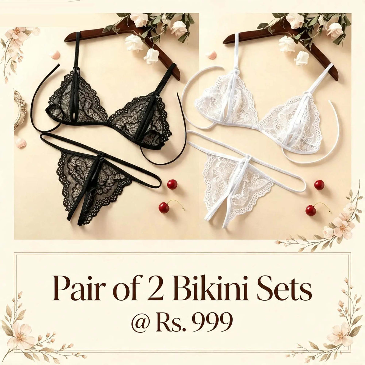 set of 2 cut Bikni sets