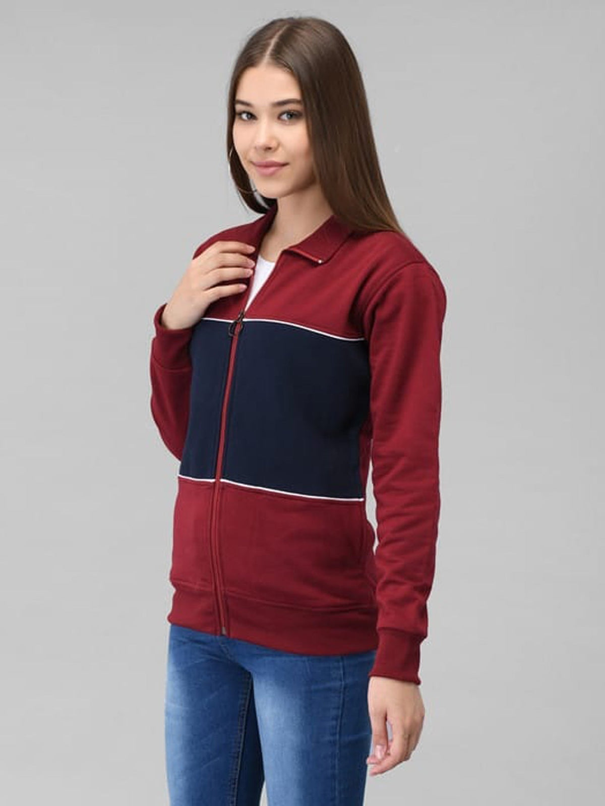 Ladies Urban Zipper hoodie