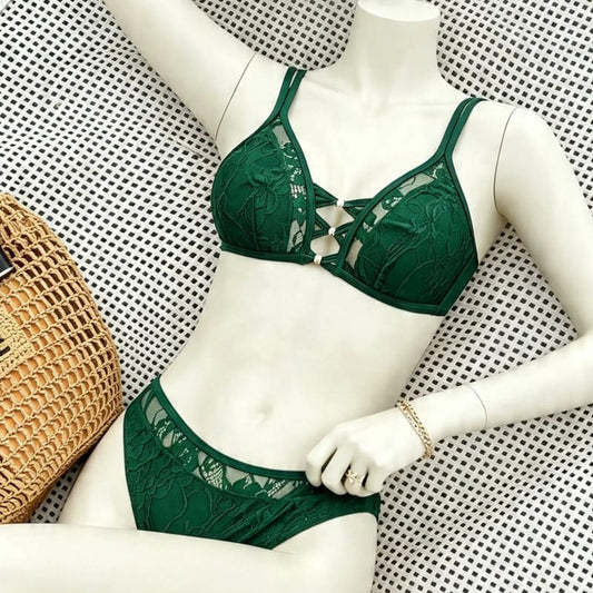 Front Beads Lace bikni  Lingerie
