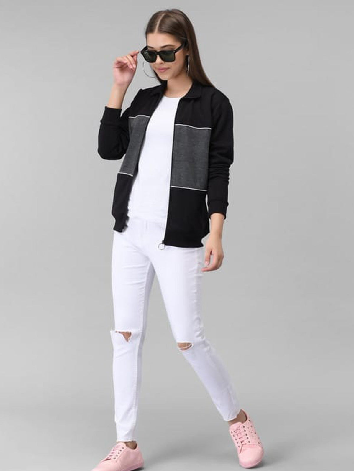 Ladies Urban Zipper hoodie