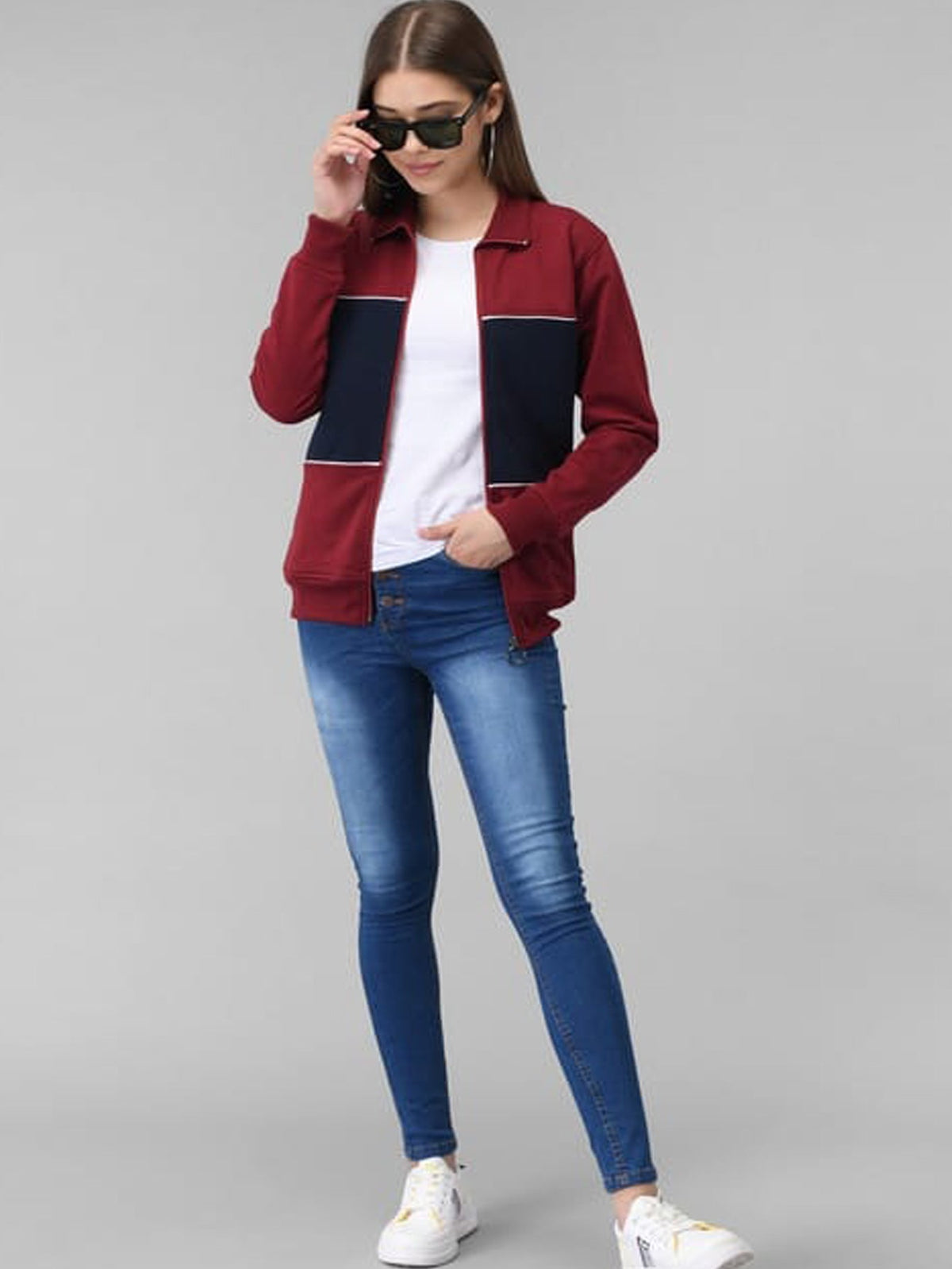 Ladies Urban Zipper hoodie