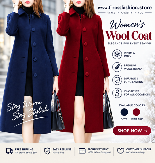 Ladies winter warm coat