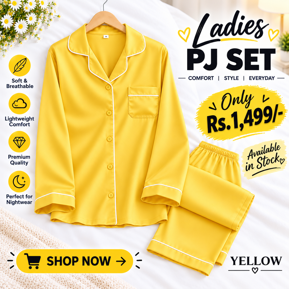 Branded PJ Set
