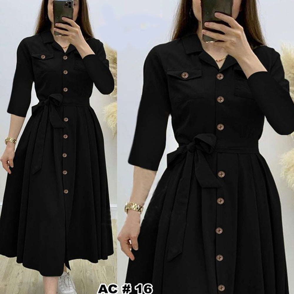 Ladies Button Frock