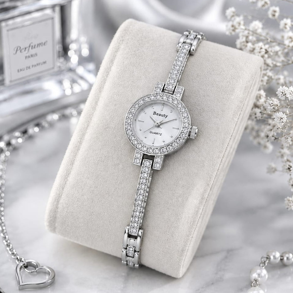 Elegant Crystal Stone Luxury watch