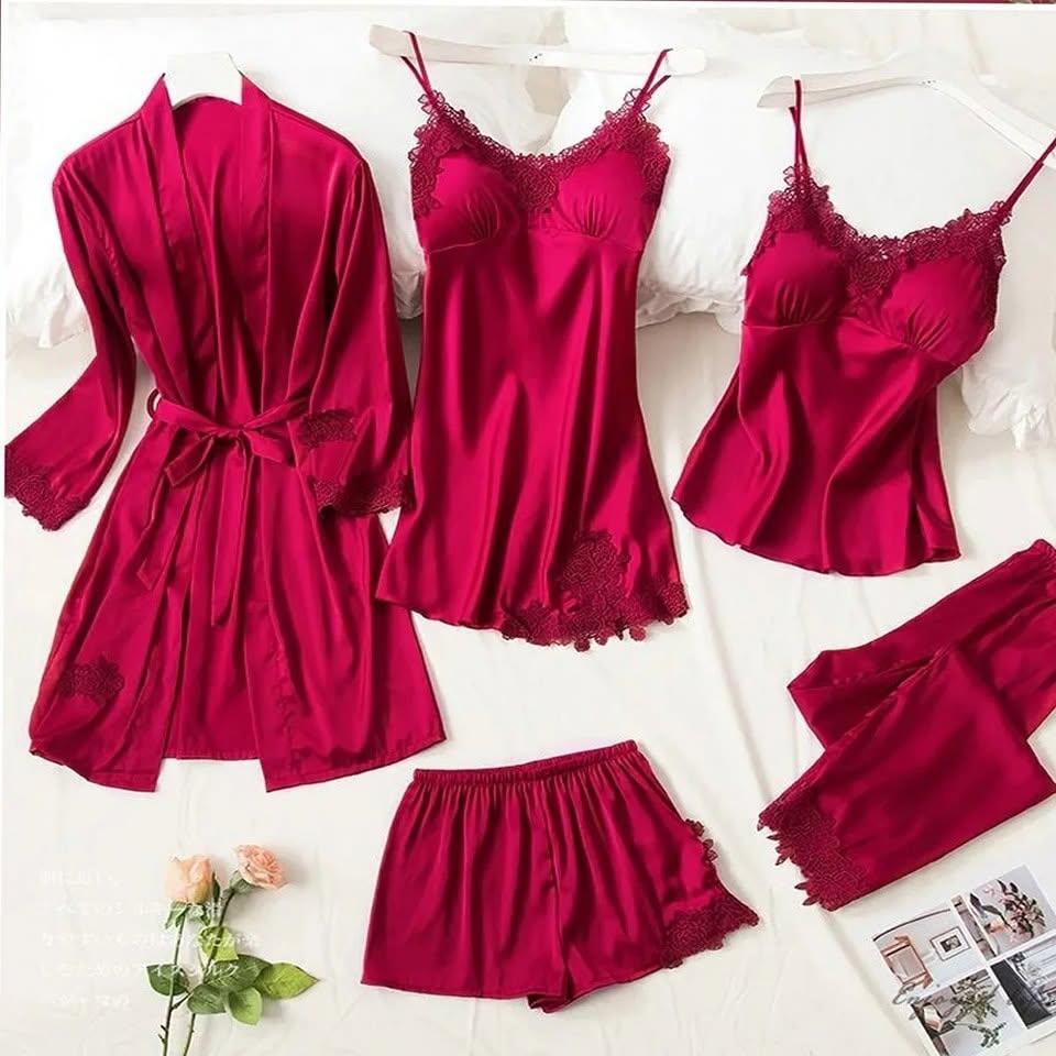 5 Pieces Nightwear
