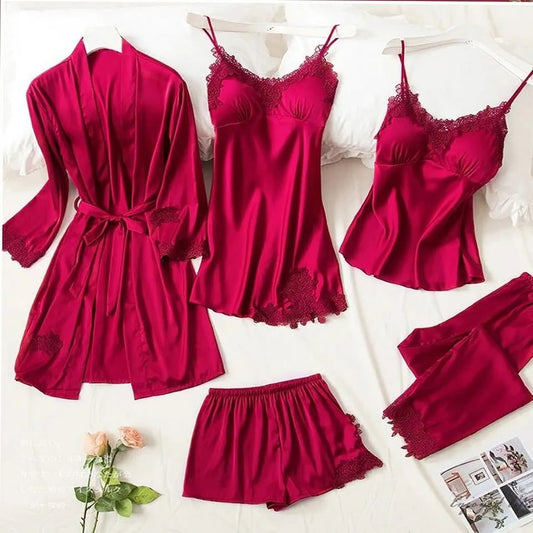5 Pieces Nightwear