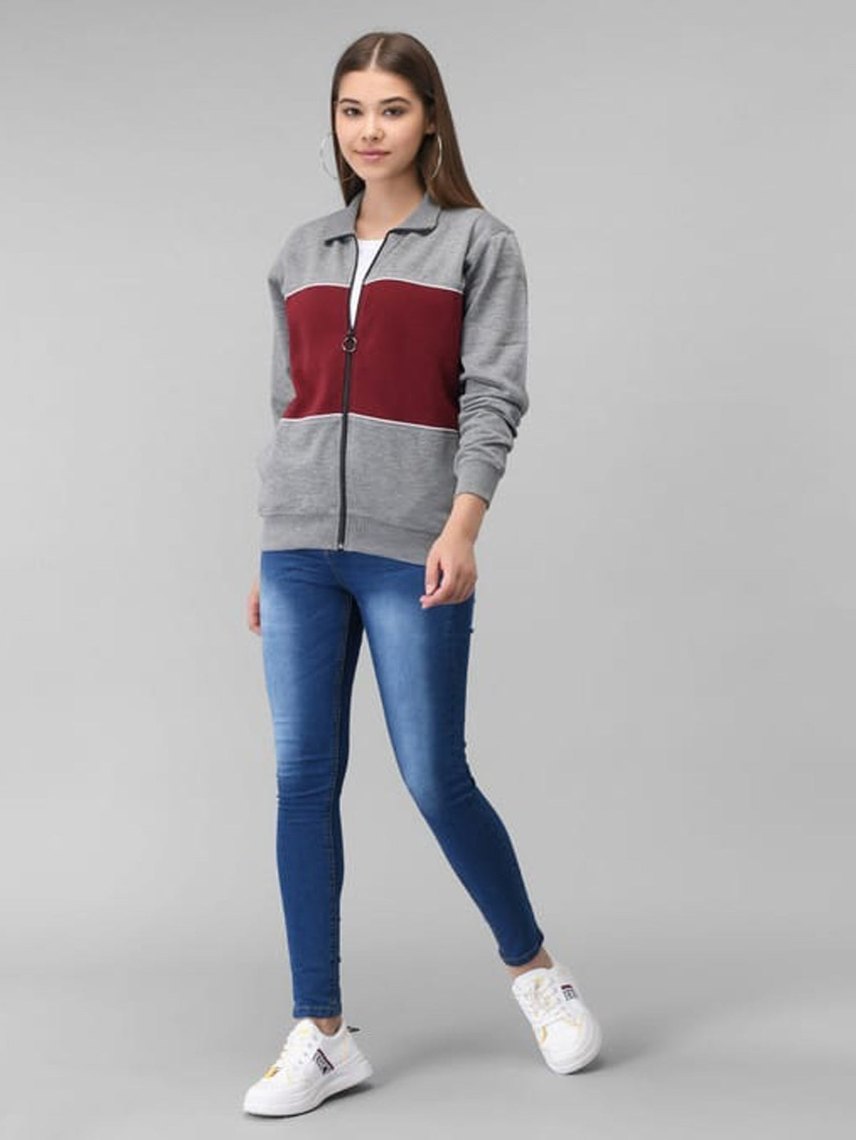 Ladies Urban Zipper hoodie