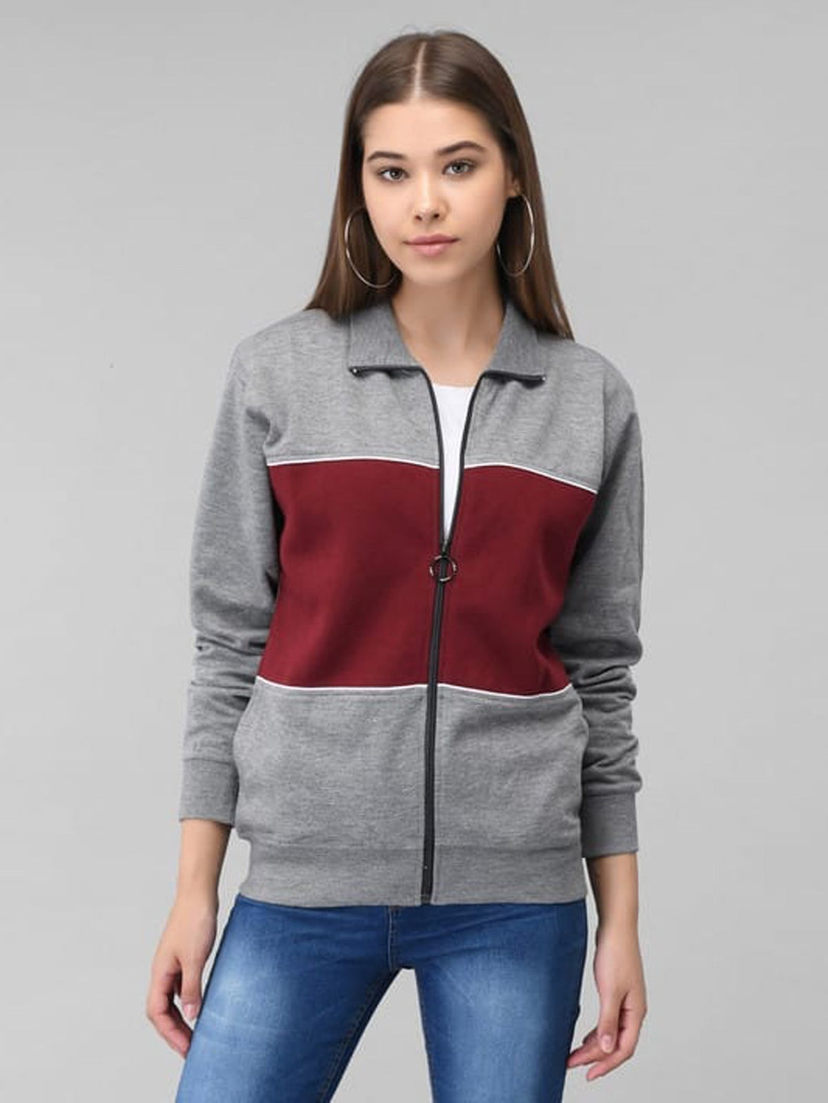 Ladies Urban Zipper hoodie